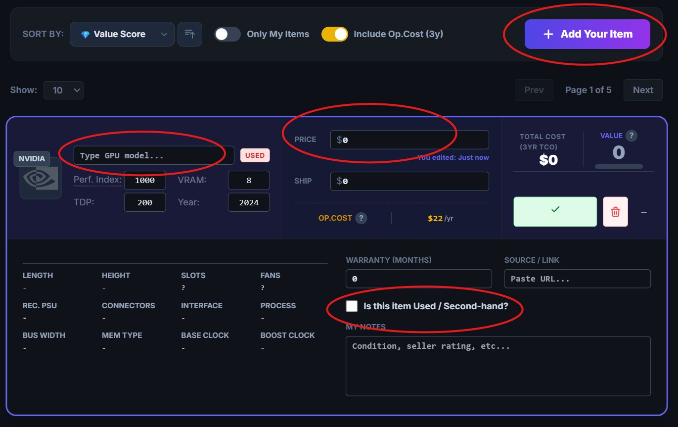Adding Custom Item Dark